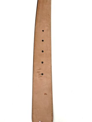 Cintura Gucci GG Monogram con Fibbia Dorata