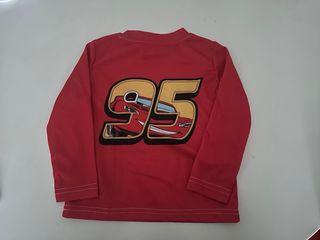 Camiseta Rayo McQueen niño 2-3 años