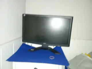 Pantalla de ordenador negra