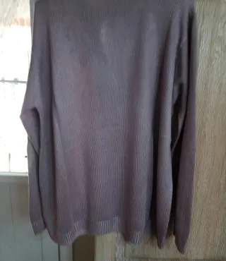 Jersey Damart gris Flores