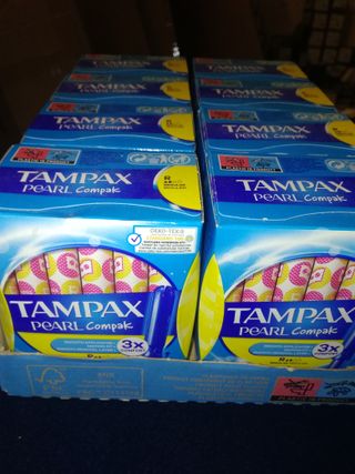 8x16 Tampax Pearl Compak Assortiti