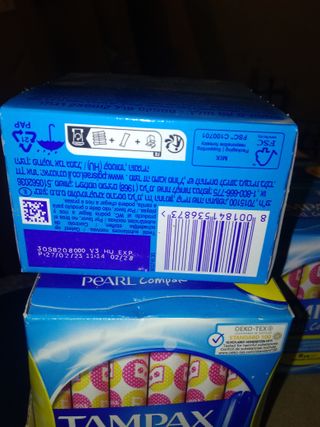 8x16 Tampax Pearl Compak Assortiti