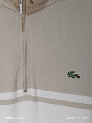 Lacoste polo manga larga XL Vintage R50