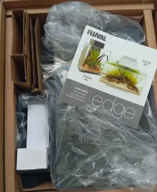 Acuario Fluval Edge LED 2.0 Negro 46L