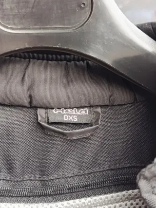 Chaqueta Motera Held Negra y Blanca