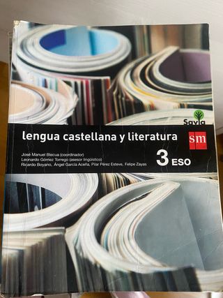 Libro Lengua 3ESO