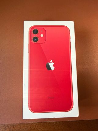 iPhone 11 128GB Rojo en muy buen estado.