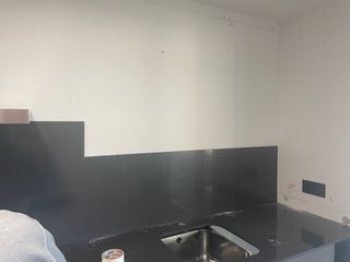 Encimera Silestone Gris Antracita + lavabo y grifo