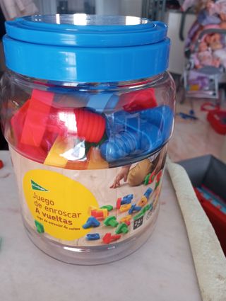 Juego de construcción para enroscar