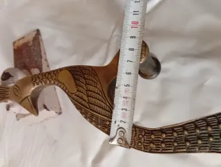 Tirador para puerta Pavo Real Bronce