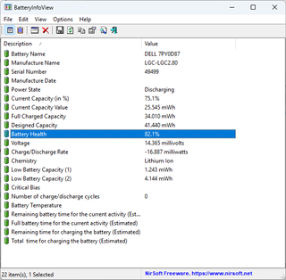 Portátil DELL i5 16GB RAM