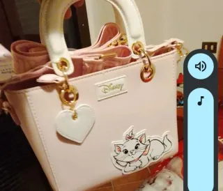 Borsa Disney Marie Rosa e Bianca