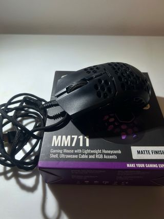 Ratón Gaming Cooler Master MM711 Negro