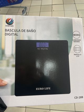 Báscula de Baño Digital Euro Life