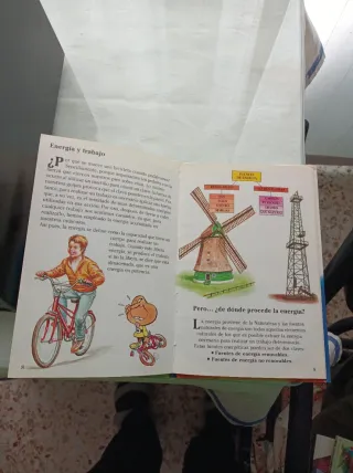 Colección de libros infantiles ciencias naturales.