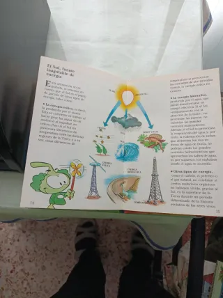 Colección de libros infantiles ciencias naturales.