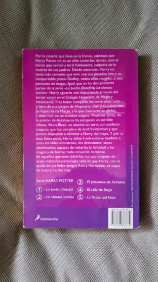 Edición rara de Harry Potter (prisionero Azkaban)