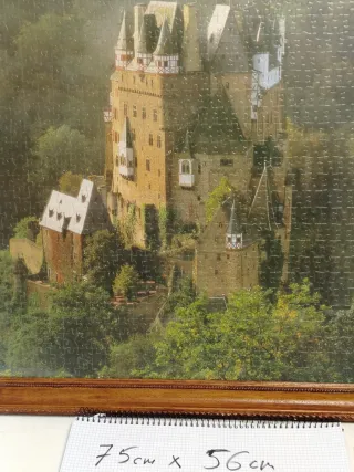 Puzzle Marco Madera Castillo Bosque