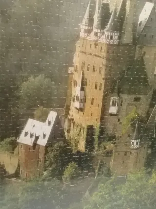 Puzzle Marco Madera Castillo Bosque