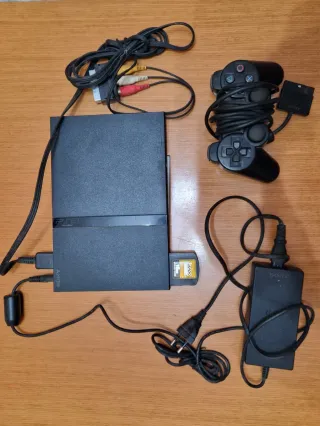 Consola PlayStation 2 Slim Negra Sony