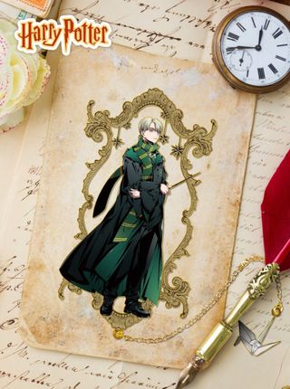 Marcapáginas Draco Malfoy Harry Potter Slytherin
