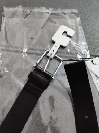 Calvin Klein cintura originale pelle taglia 100cm