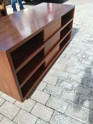 Mueble TV madera maciza