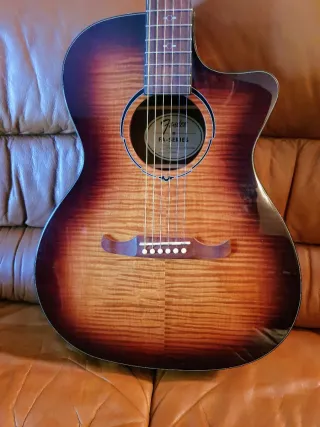 Fender Fa345Ce Auditorium Guitarra Acustica con Eq