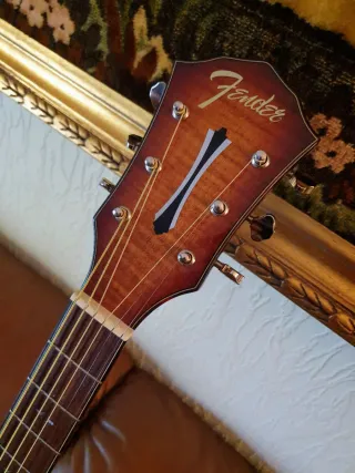 Fender Fa345Ce Auditorium Guitarra Acustica con Eq