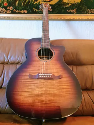 Fender Fa345Ce Auditorium Guitarra Acustica con Eq