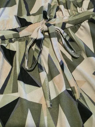 Gonna fantasia geometrica taglia unica