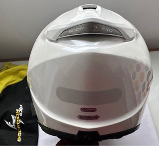 Casco Scorpion Exo 1400 Blanco talla M