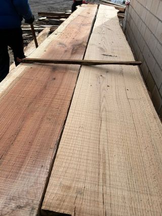 Tablones de madera para mesa