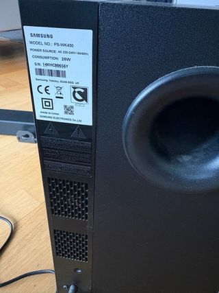 Barra Sonido Samsung PS WK 450 Inalámbrica