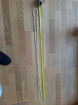 Collar Perlas Naturales, 200cm, 8mm, Vivendy