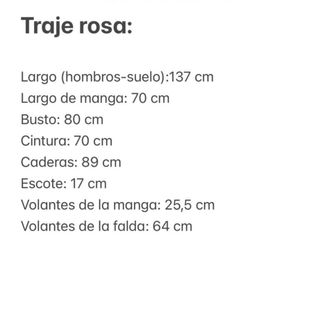 Traje Flamenca Plumeti Rosa y Rojo