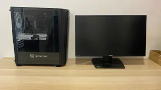 PC Gaming de alto rendimiento con monitor ASUS