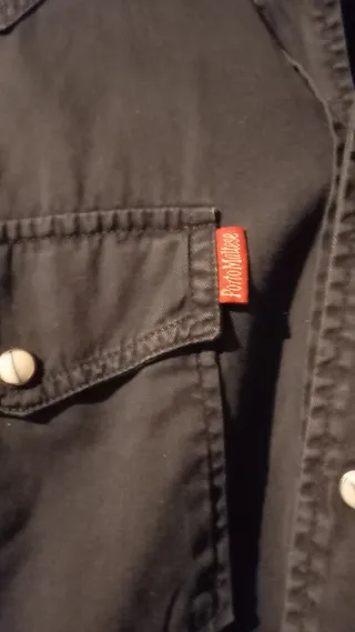 Camicia Porto Maltese Nera Uomo