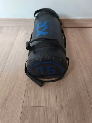 Banco de pesas con saco búlgaro 15kg