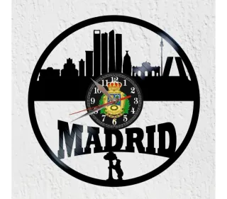 Reloj de Vinilo Decorativo Moto CBR