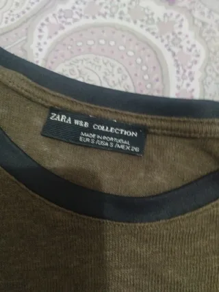 Camiseta Zara manga larga
