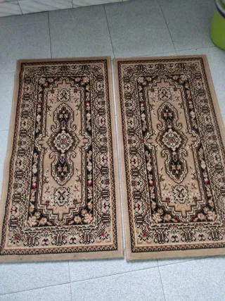 Juego de 2 alfombras de habitación