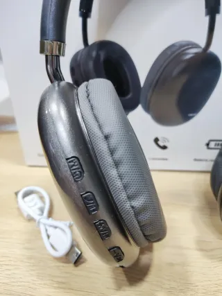 Auriculares EURO LIFE BT 5.0 Negros