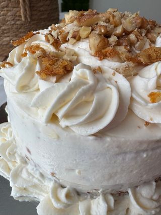 Tartas de Zanahoria con frosting de queso crema.