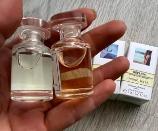 Mini perfumes Maison Margiela Beach Walk y Sailing