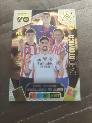 Carta Panini Card Atómica 476