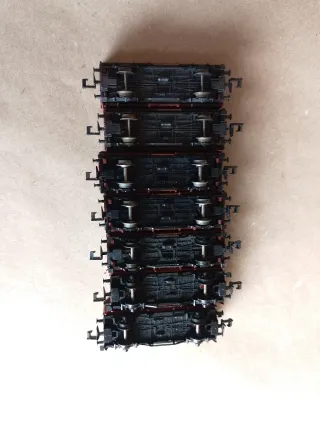 Lote 7 vagones de carga