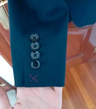 Blazer Cortefiel Talla S Azul Marino