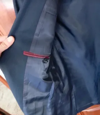 Blazer Cortefiel Talla S Azul Marino