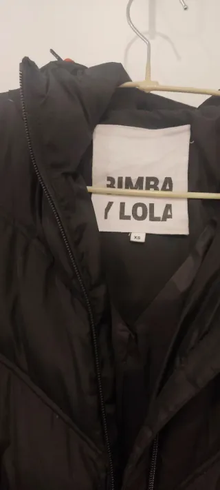 Plumífero Bimba y Lola Negro Talla XS